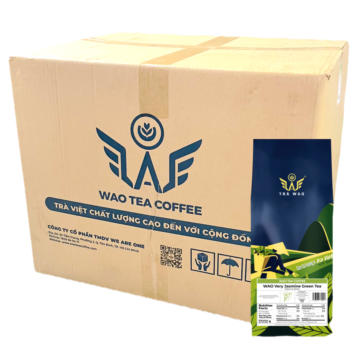 WAO Very Jasmine Green Tea