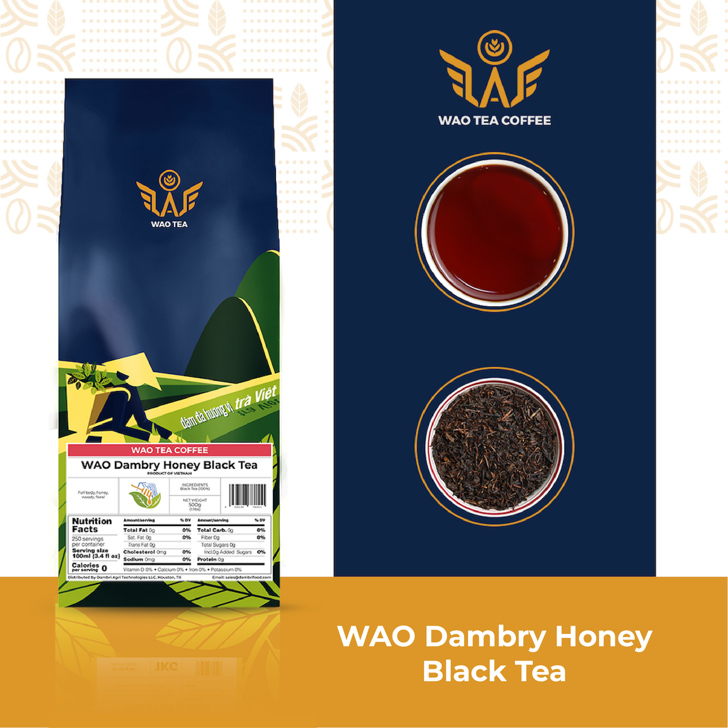 WAO Dambry Honey Black Tea