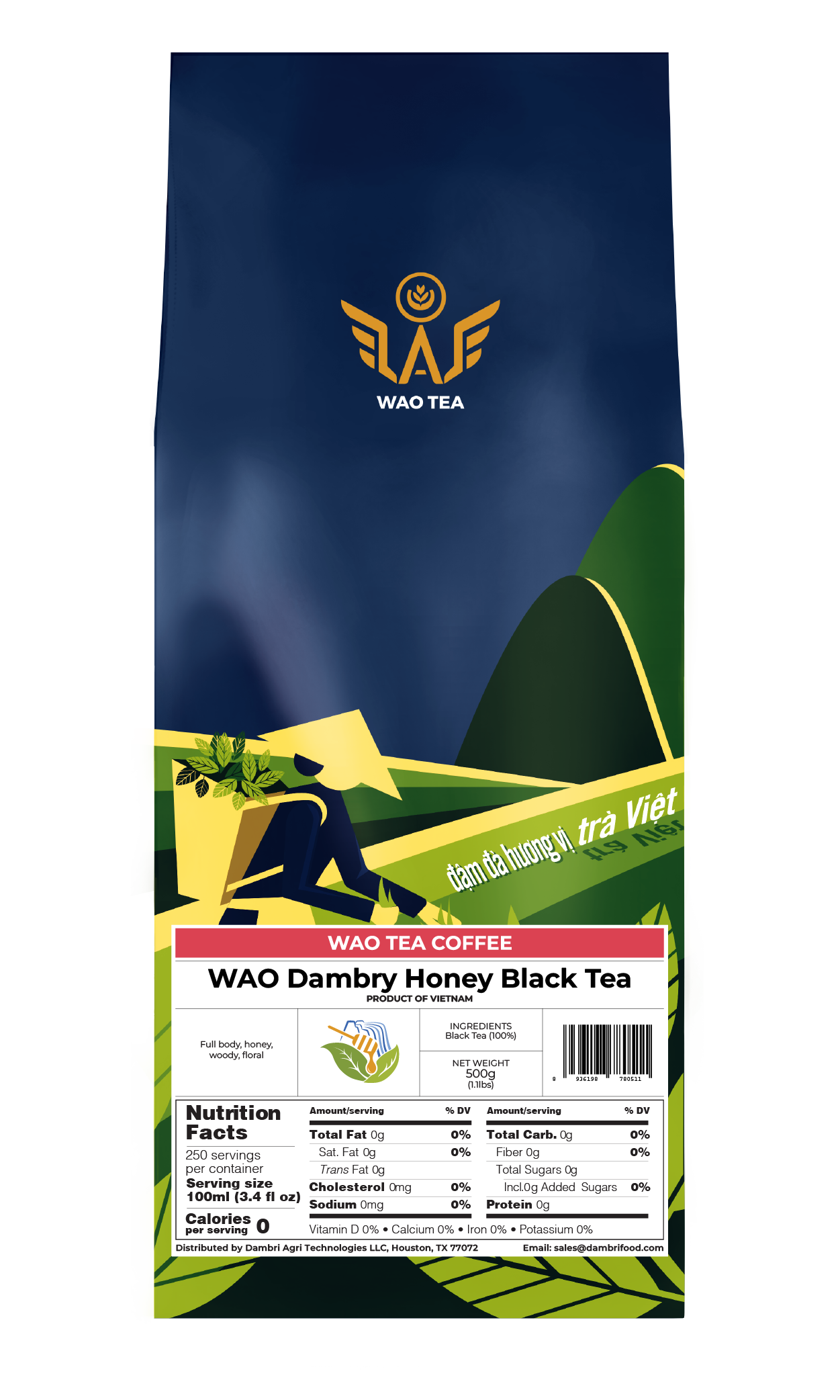 WAO Dambry Honey Black Tea